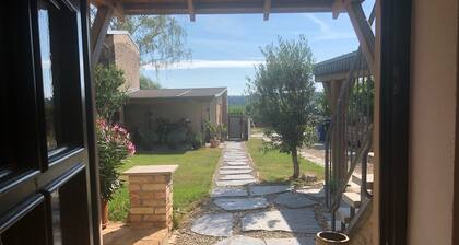 Three star apartment directly on the water on the Werderinsel