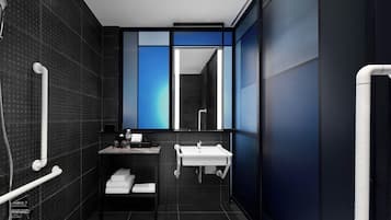 aloft, Room, 1 King Bed, Garden View | Bathroom