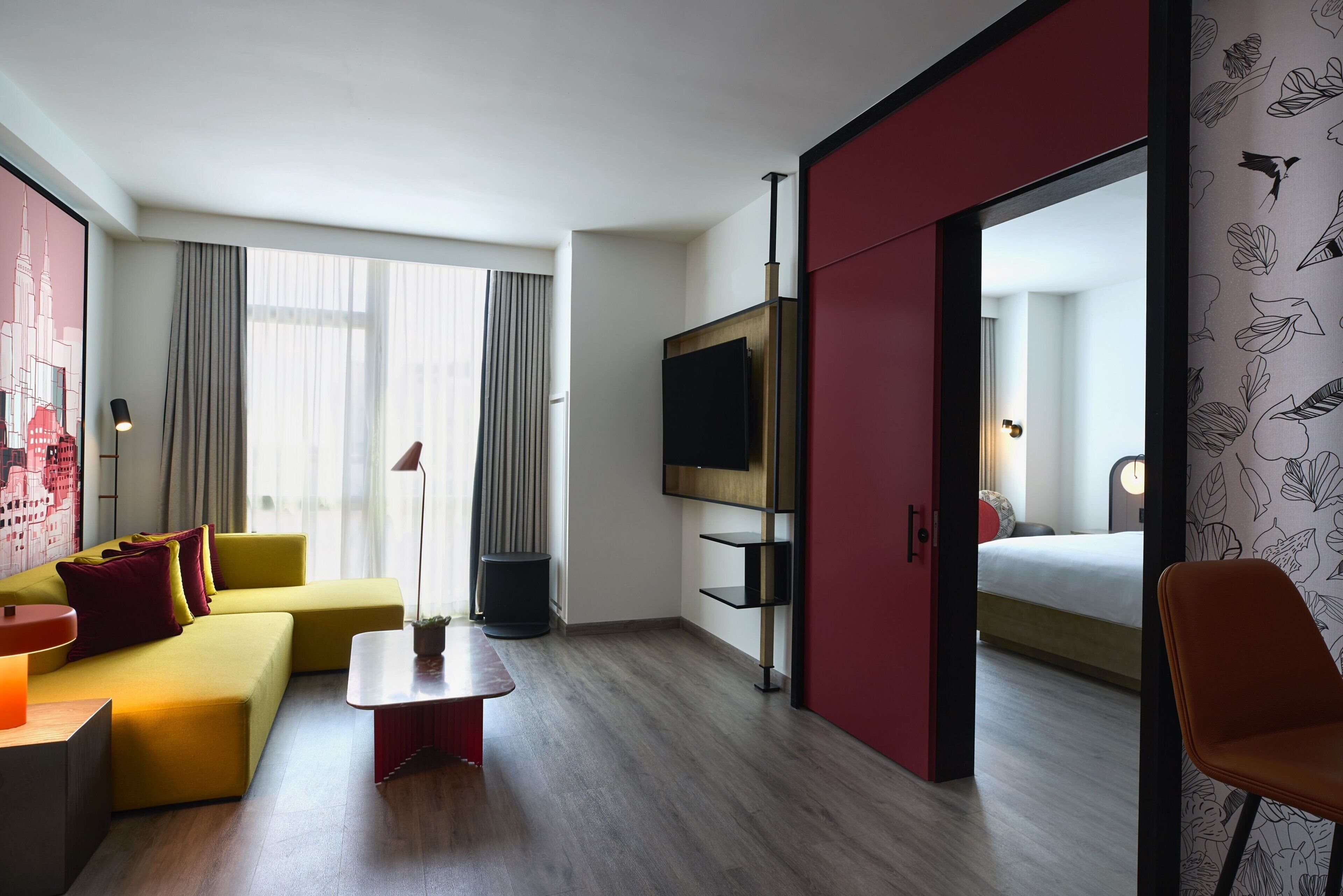 1 bedroom, hypo-allergenic bedding, down duvets, in-room safe