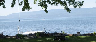 Lakefront home with Dock and lagoon access in Bigfork