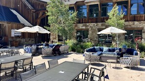 Opções para refeição ao ar livre