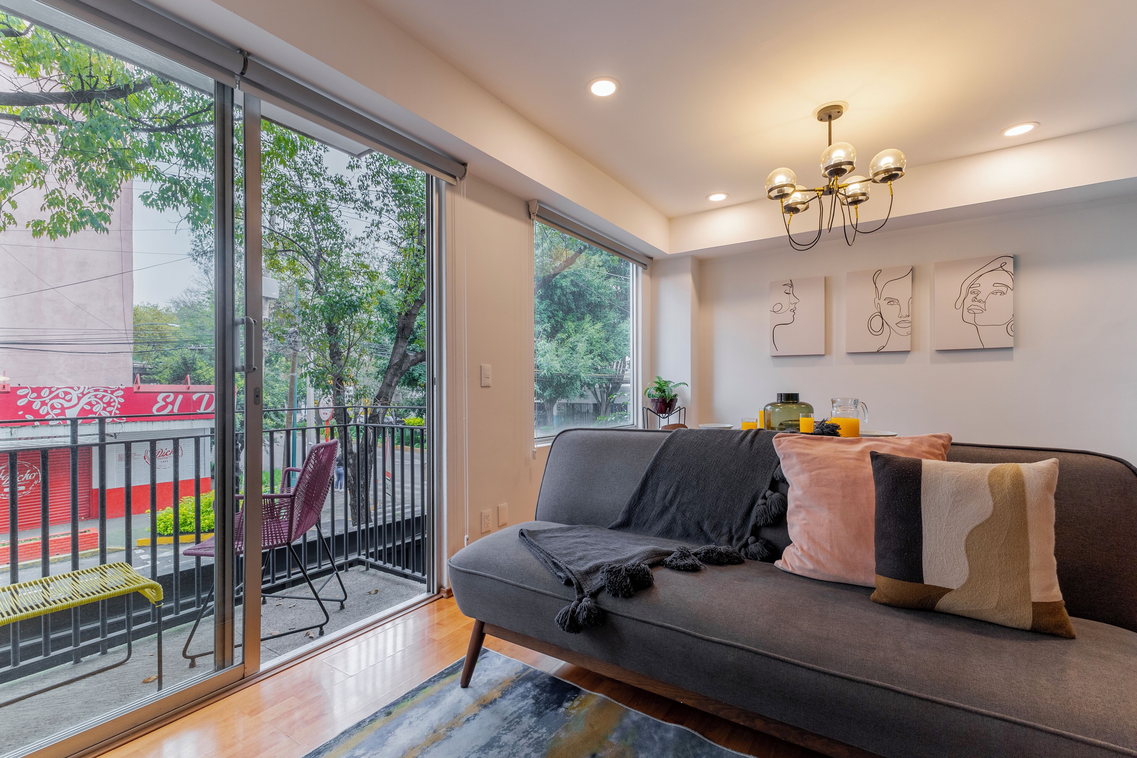 TV, video games, stereo, offices