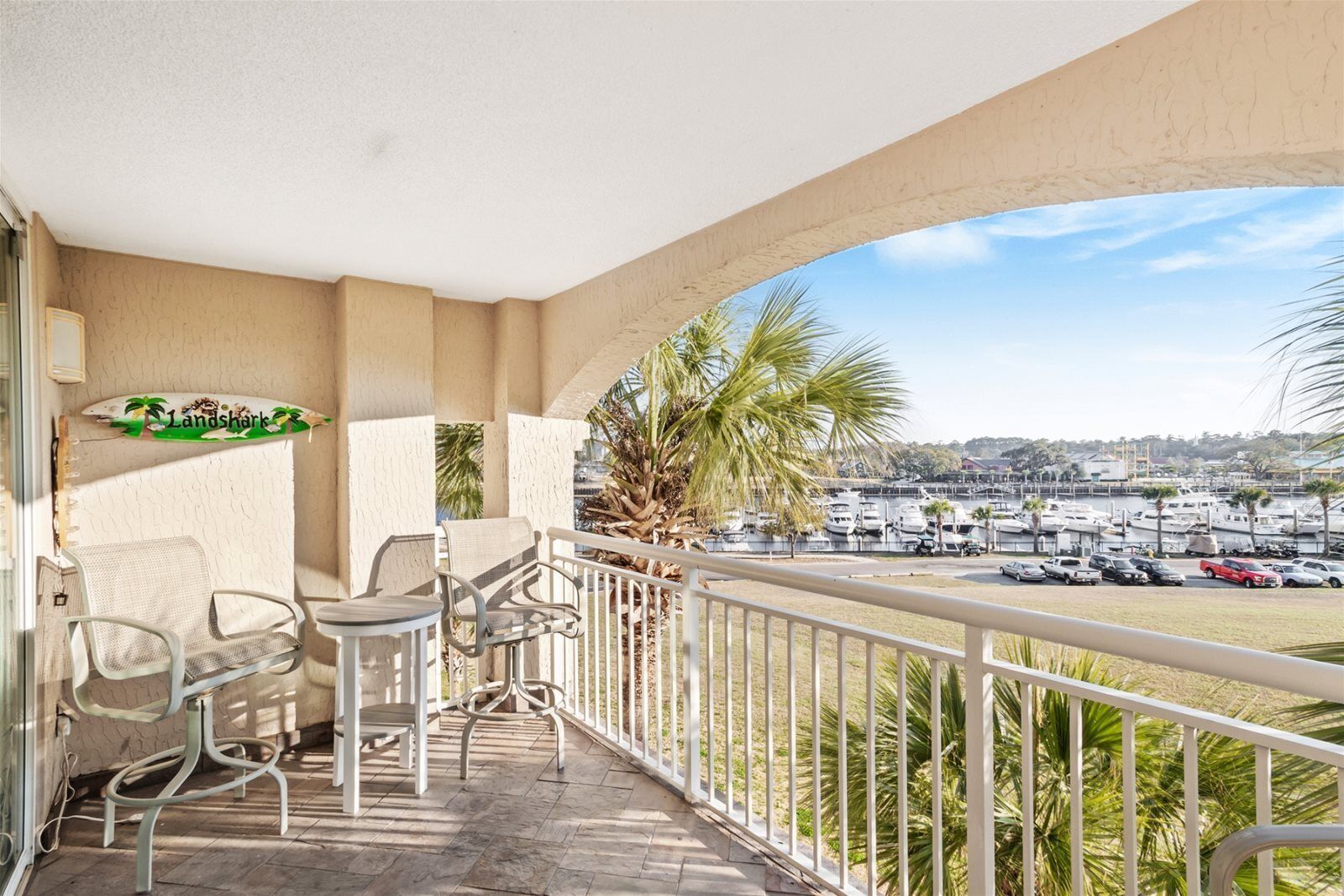 Condo, 2 Bedrooms, Balcony, Canal View (1-302) | Terrace/patio
