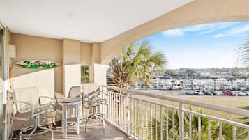 Condo, 2 Bedrooms, Balcony, Canal View (1-302) | Terrace/patio
