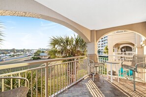 Condo, 2 Bedrooms, Balcony, Canal View (1-302) | Terrace/patio