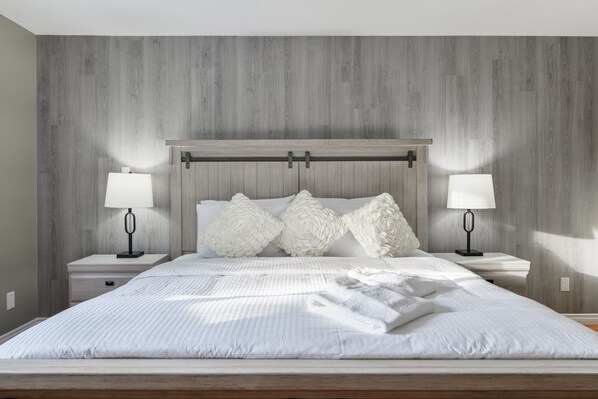 5 chambres, fer et planche à repasser, Wi-Fi, draps fournis