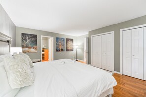 5 chambres, fer et planche à repasser, Wi-Fi, draps fournis