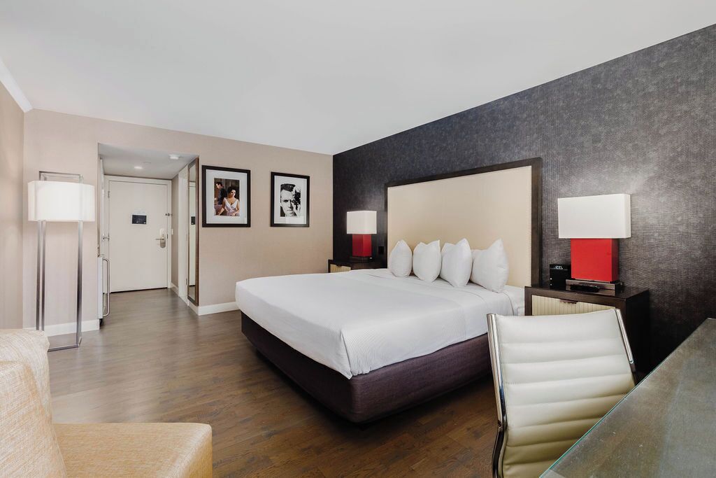 In-room safe, desk, laptop workspace, iron/ironing board