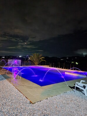 Pool waterfall - Hostería Brisas del Río (Marinilla)