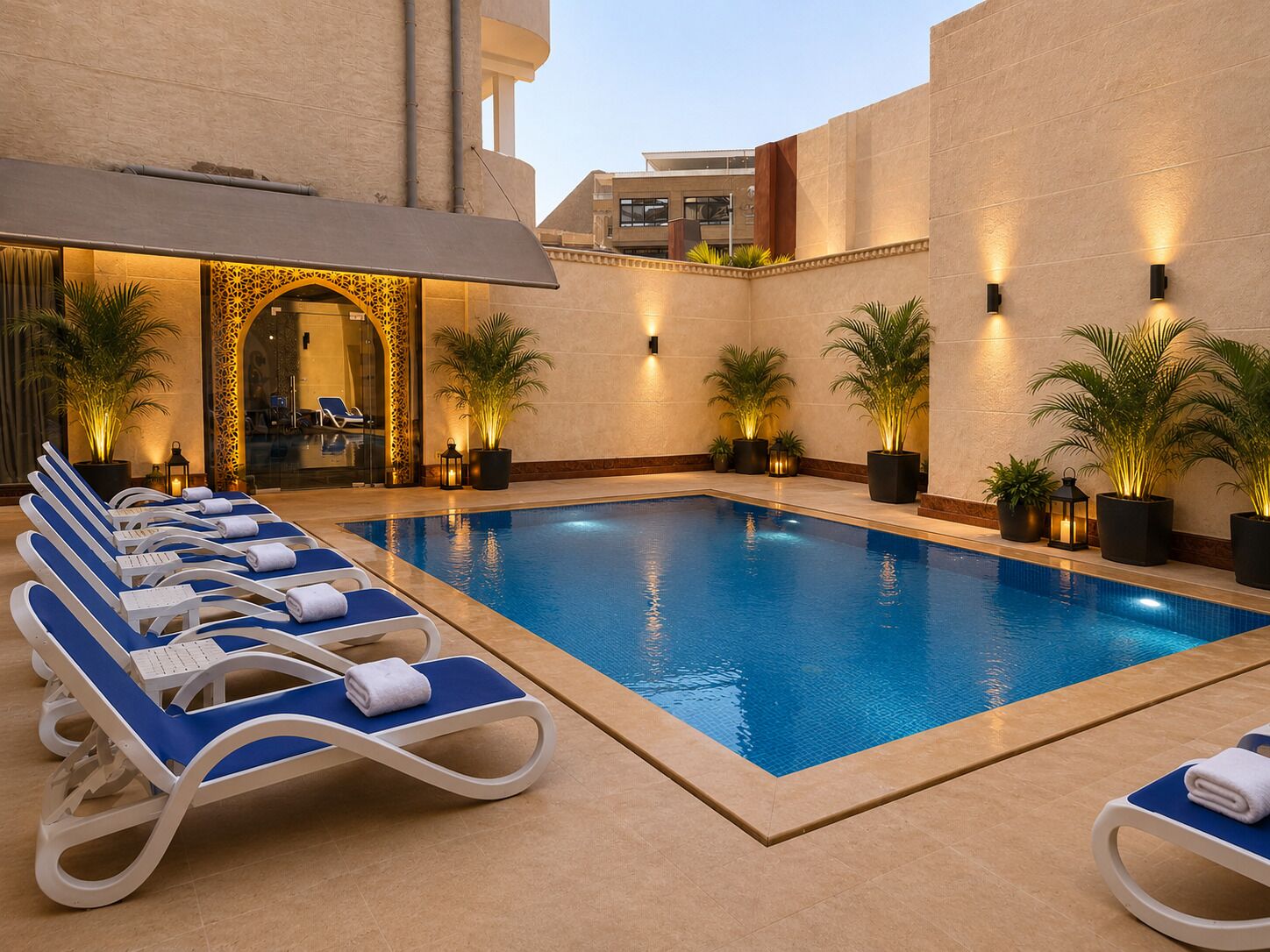 Outdoor pool