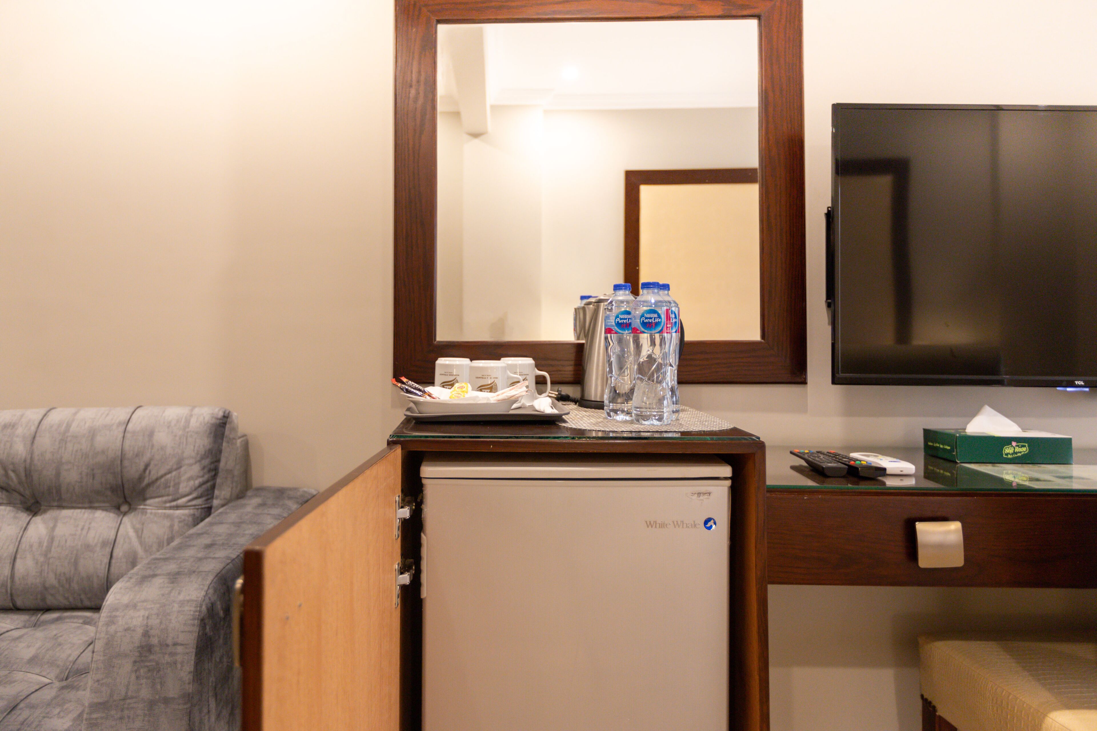 family studio suite | mini fridge