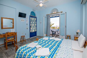 Apartment, 2 Single Beds, Balcony, Sea View
