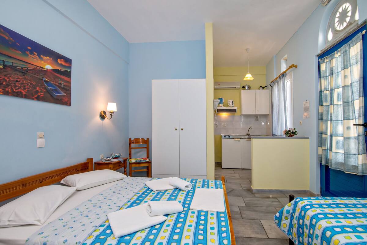 Triple Room, 1 Bedroom, Balcony, Sea View