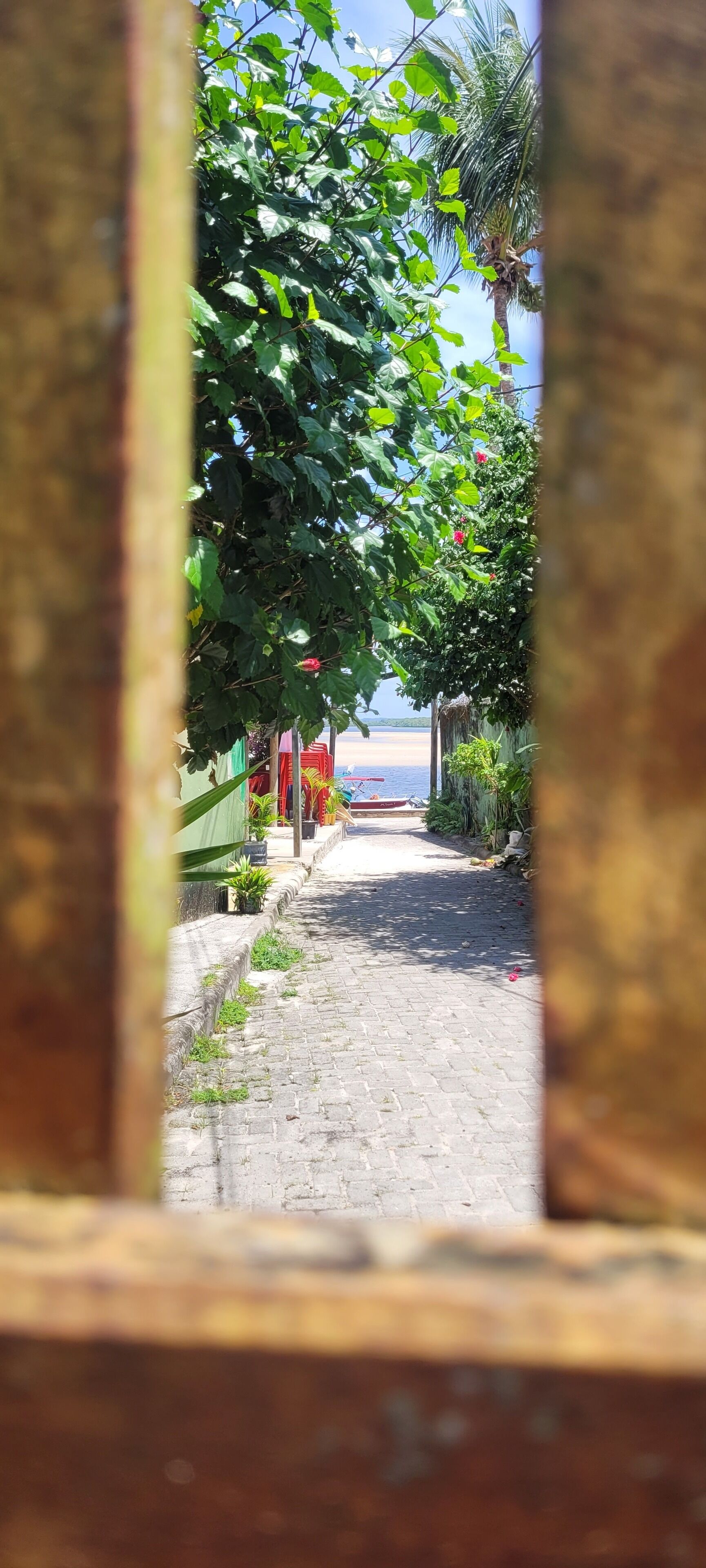 Fachada da propriedade