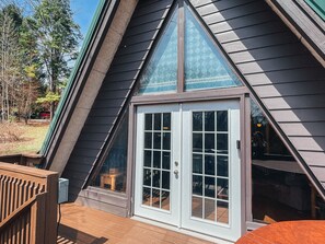 Exterior detail - Edgewater Escape A-frame Cabin (Hocking Hills Area) (Rockbridge)