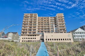 Leilighet, 1 soverom, balkong, ved havkanten (806) | Eksteriør