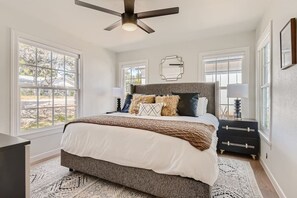 3 bedrooms, iron/ironing board, travel crib, WiFi