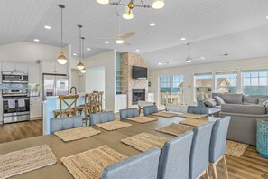Interior - Spacious home across from the beach with partial ocean views, pool, & pool table (Virginia Beach)