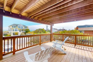 Property grounds - Dog-Friendly, Ocean View Beach Retreat w/Private Outdoor Pool, Decks & A/C (Virginia Beach)
