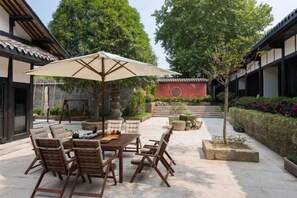 Opções para refeição ao ar livre