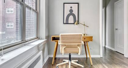 Serene Evanston 1BR w/ Dishwasher, walk to Northwestern, by Blueground