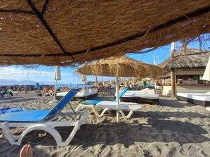 In Strandnähe, Strandtücher