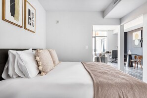 1 chambre, fer et planche Ă repasser, Wi-Fi, draps fournis