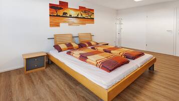 2 soveværelser, gratis Wi-Fi, sengetøj