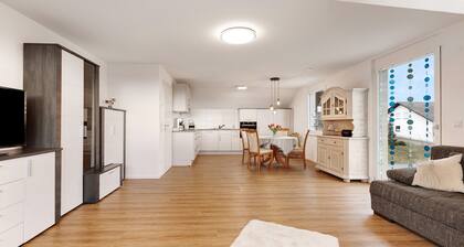 Cozy Holiday Apartment "Kleine Auszeit" with Wi-Fi and Shared Garden