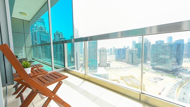 Unclassified image, 1 of 8, button - Chic Studio Balcony in Downtown (Dubai)