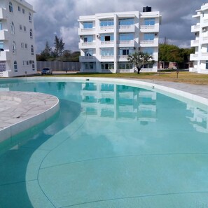 Alberca al aire libre 