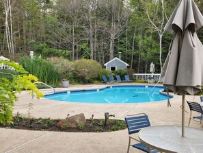 Indoor pool, a heated pool