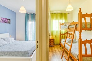 2 chambres, Wi-Fi gratuit, draps fournis