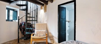 Sunny Rustic Townhouse with large private terrace and great south facing views