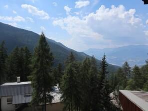 Blick von der Unterkunft