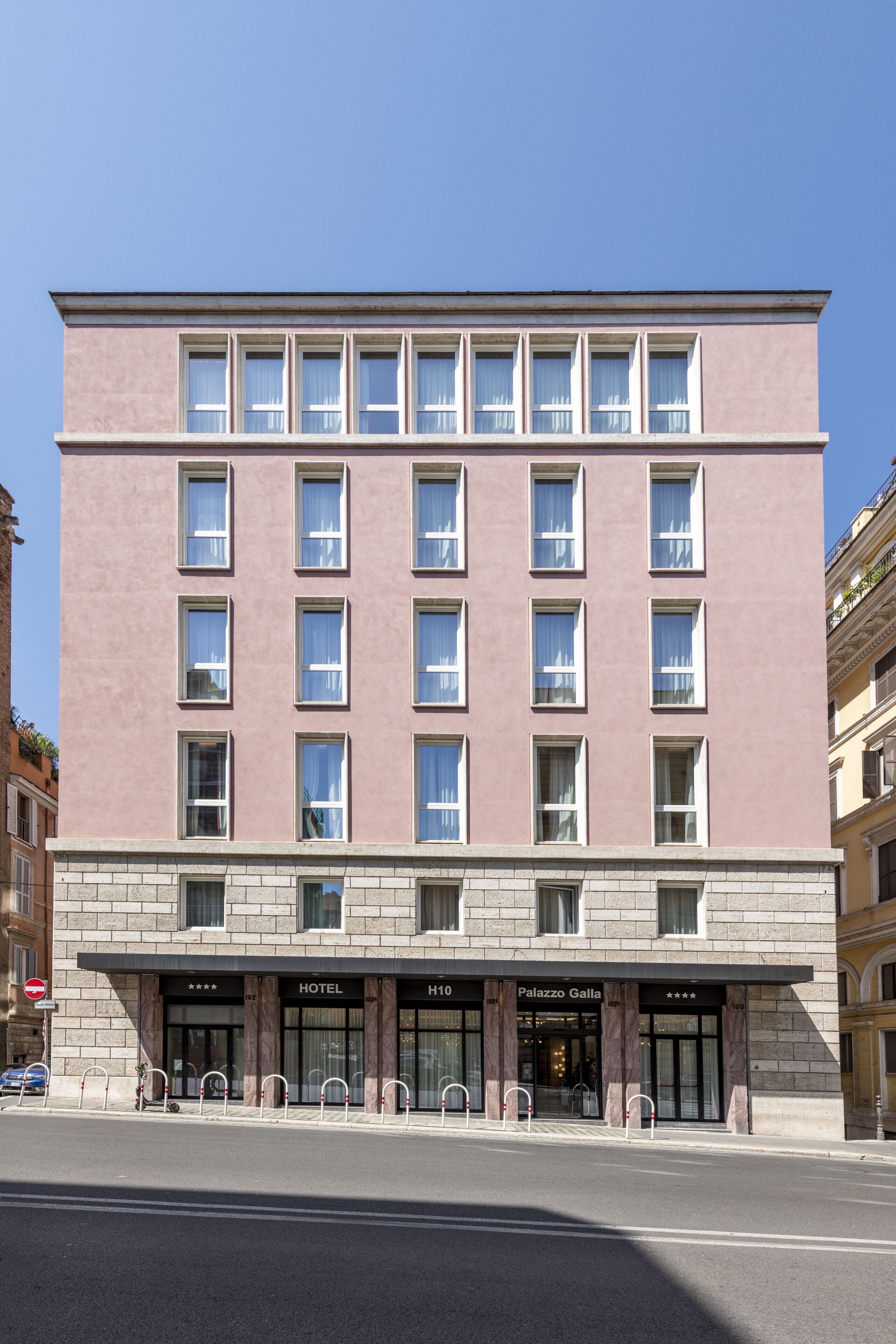 Fassade der Unterkunft