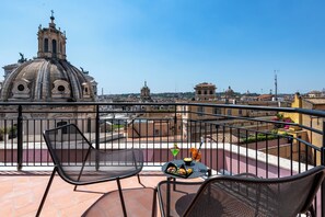 Rom – panorama (Venezia Terrace) | Terrasse/patio