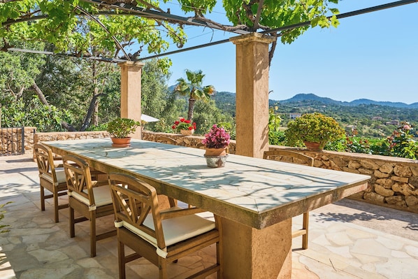 Udendørs spisemuligheder