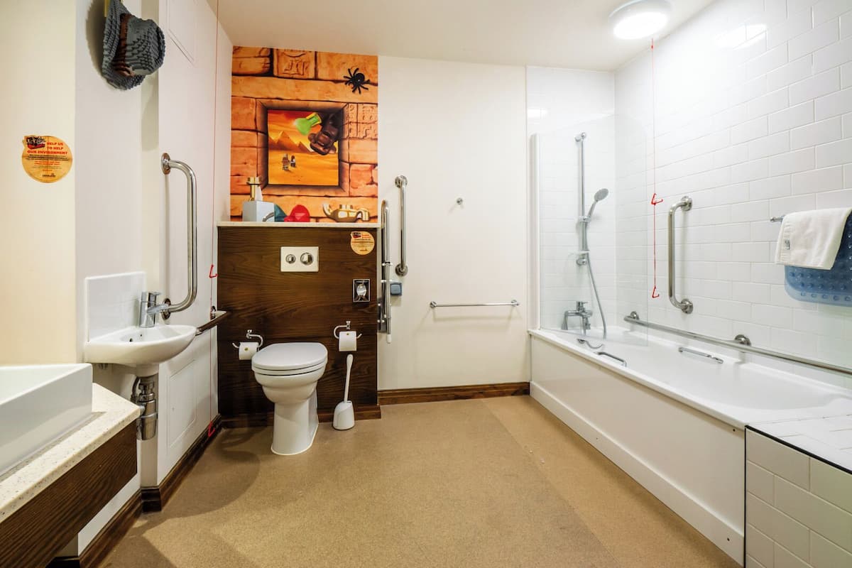 Accessible Adventure Themed Room | Bathroom