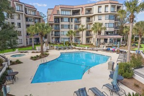 Pool - Great Marina Views, Steps to Pool, Bike to Beach (Hilton Head Island)