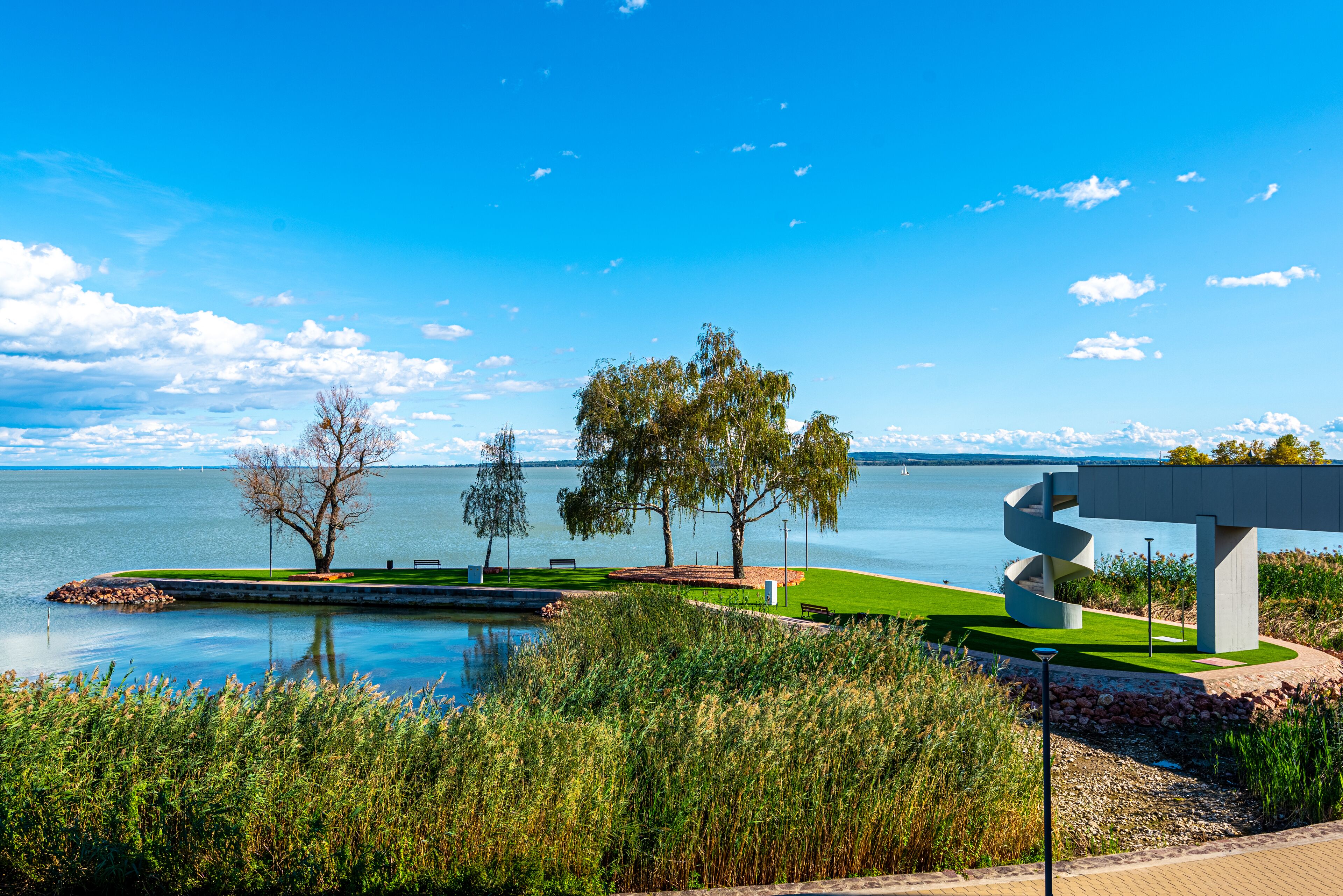 Private beach, sun-loungers