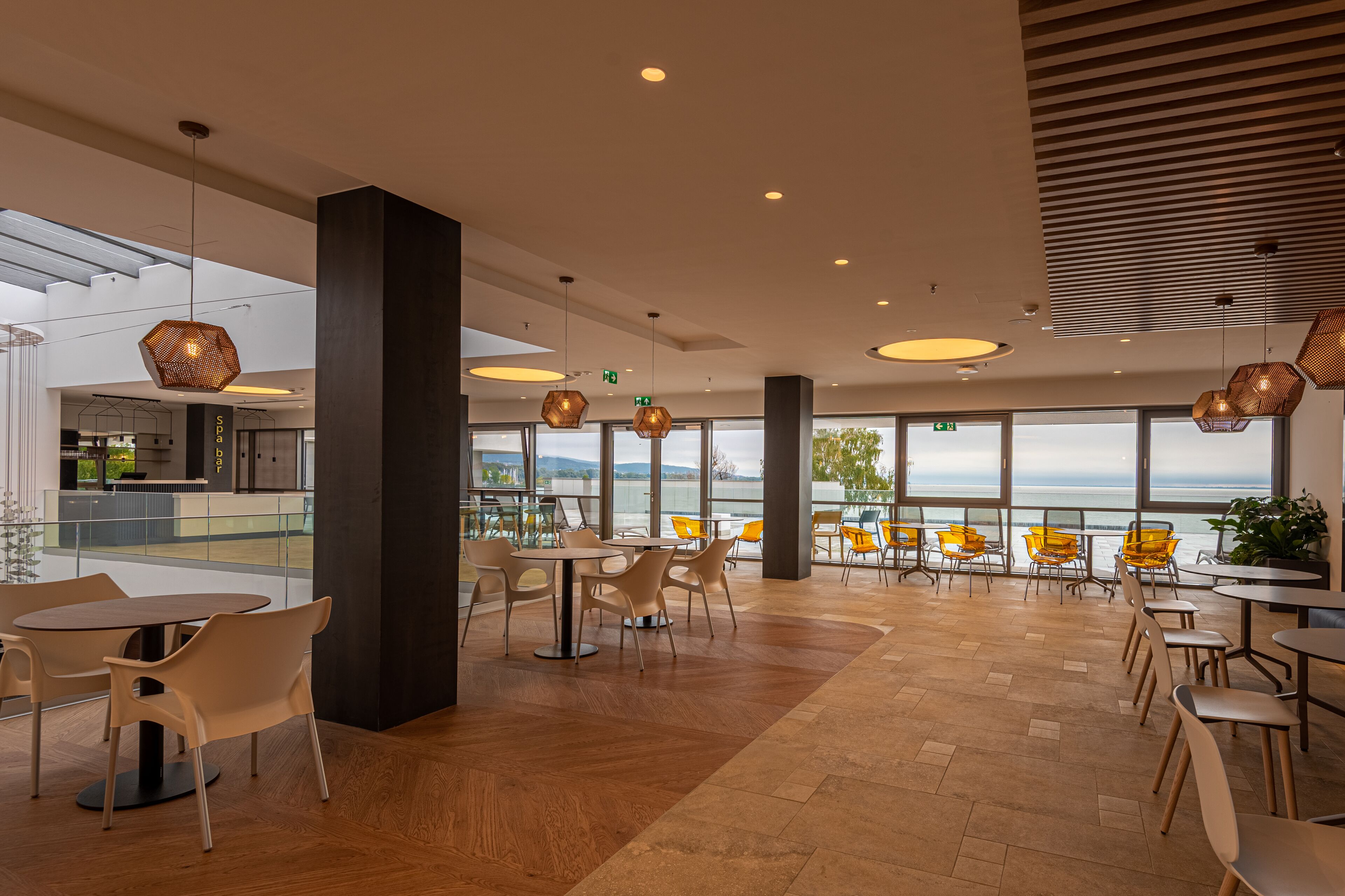 Vue sur la plage, ouvert tous les jours