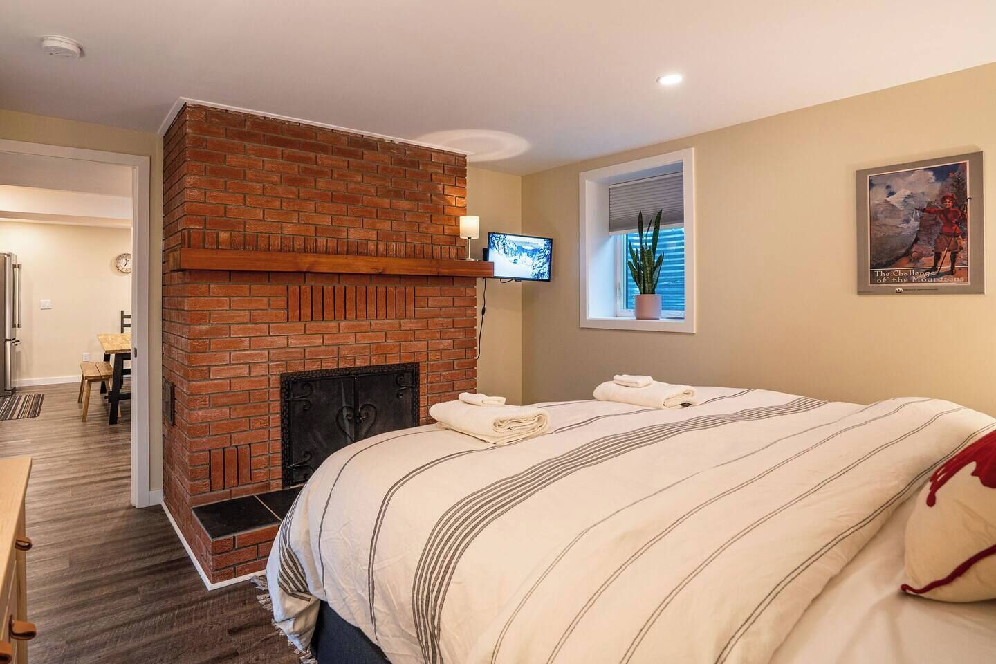 2 sovrum, strykjärn/strykbräda, gratis wi-fi och sängkläder