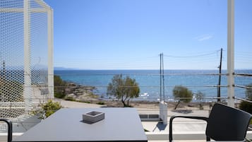 Monolocale, vista mare (7, with Balcony) | Terrazza/patio