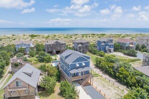 Exterior - Semi-Oceanfront Home w/ Private Pool, Tiki Bar, Hot Tub (Salvo)