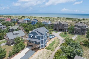 Exterior - Semi-Oceanfront Home w/ Private Pool, Tiki Bar, Hot Tub (Salvo)