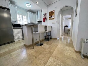 Fridge, microwave, oven, stovetop - Nice Ground floor Apart with Communal Pool LD279 (Orihuela)