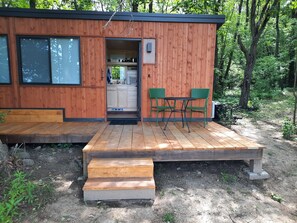 Outdoor dining - Little House in the Big Woods on the Prairie (Baraboo)