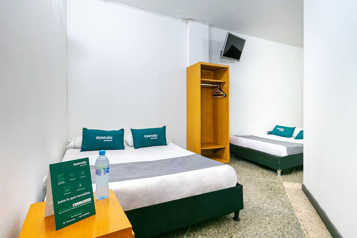 Ropa de cama hipoalergénica, wifi gratis, ropa de cama