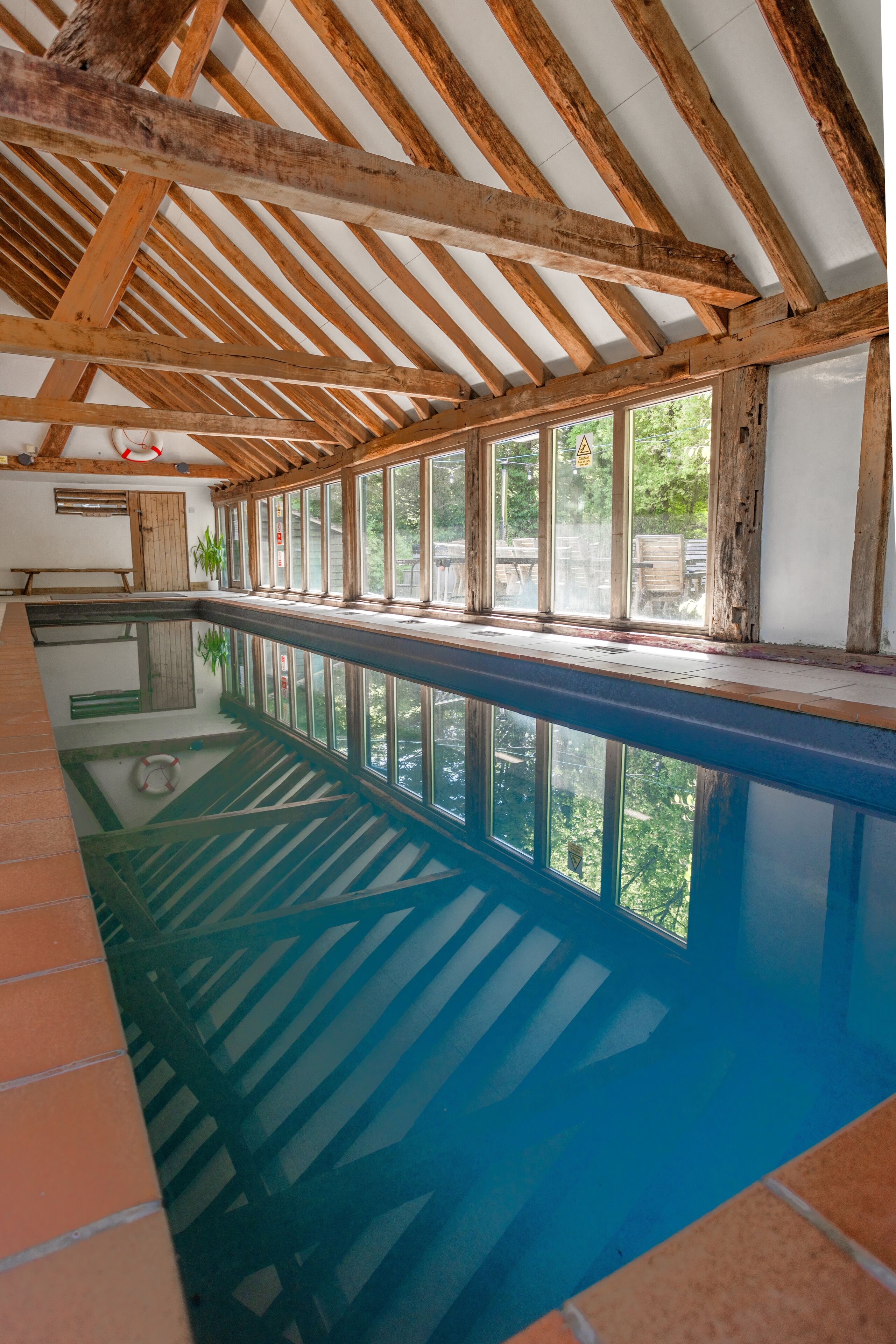 Piscine couverte, piscine chauffée